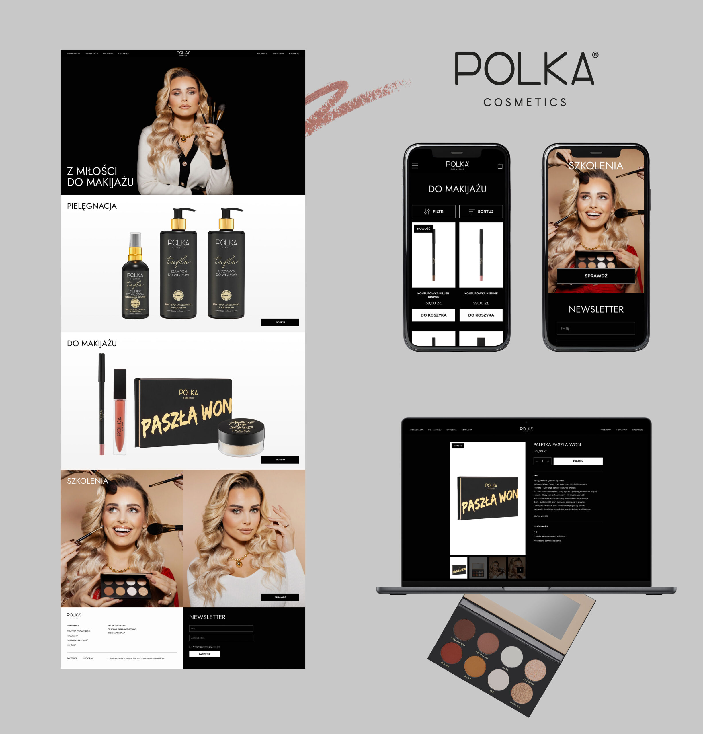 Polkacosmetics — WooCommerce store
