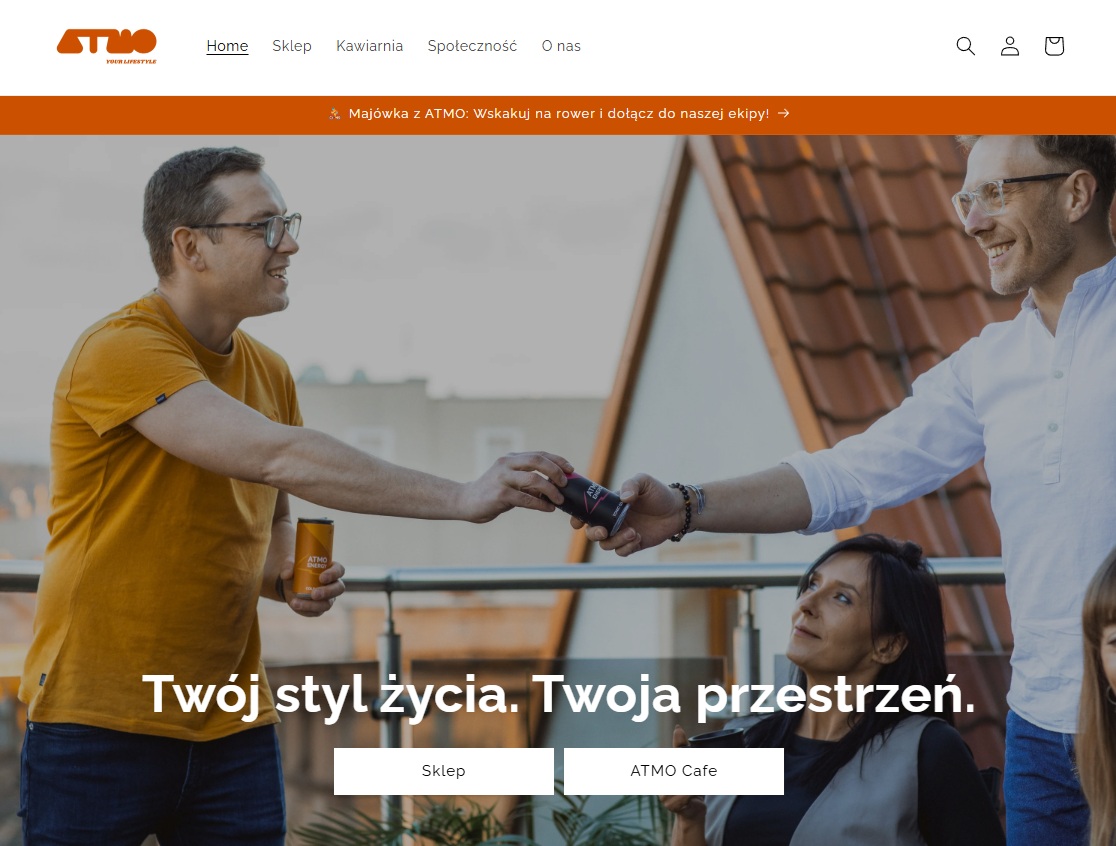 Atmo - Shopify store