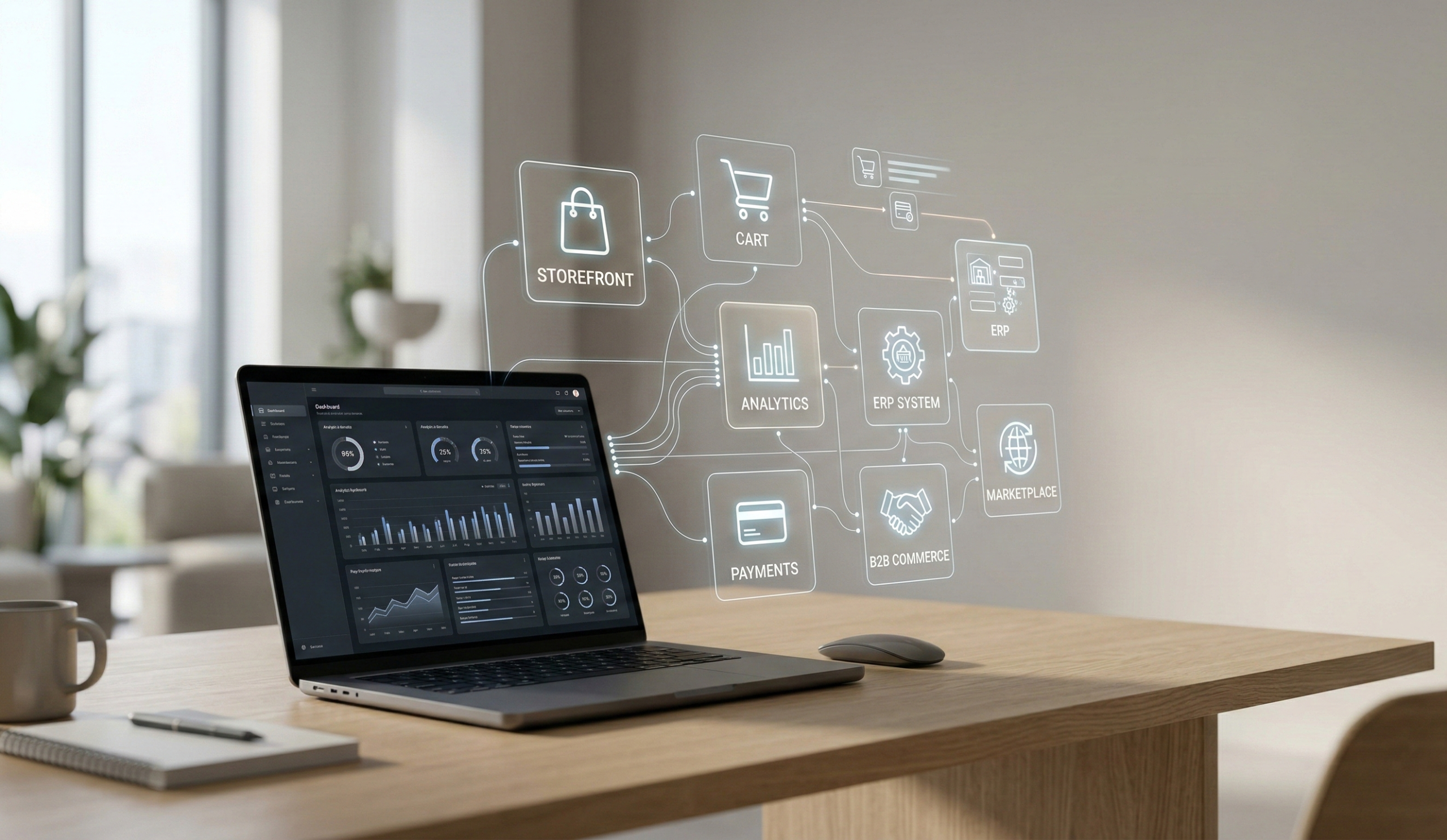E-commerce platform comparison 2026 - PrestaShop vs Shopify vs WooCommerce vs Shopware