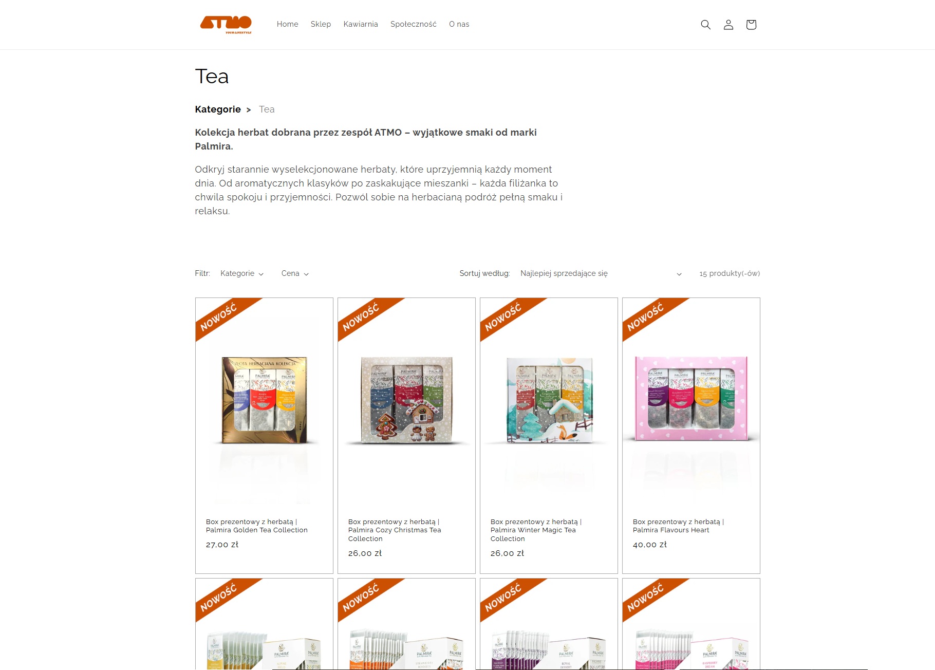 Atmo - category page