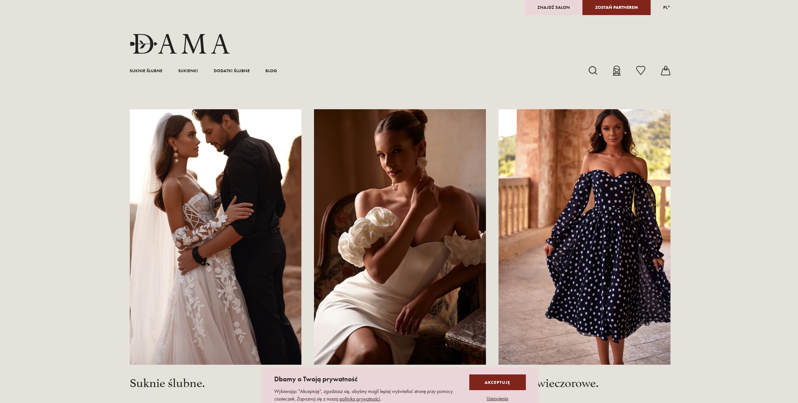 Damacouture - Shopify store